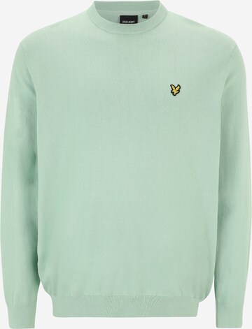 Lyle & Scott Big&Tall Пуловер в синьо: отпред