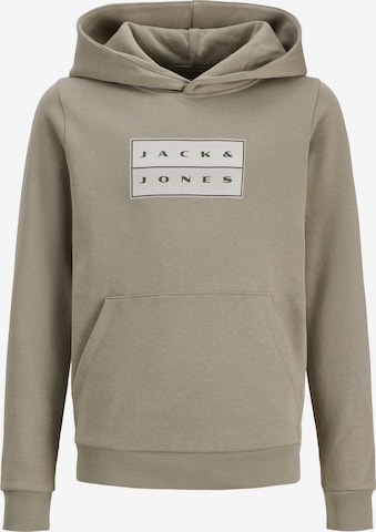 Jack & Jones Junior Sweatshirt 'JCOFusion' in Green: front