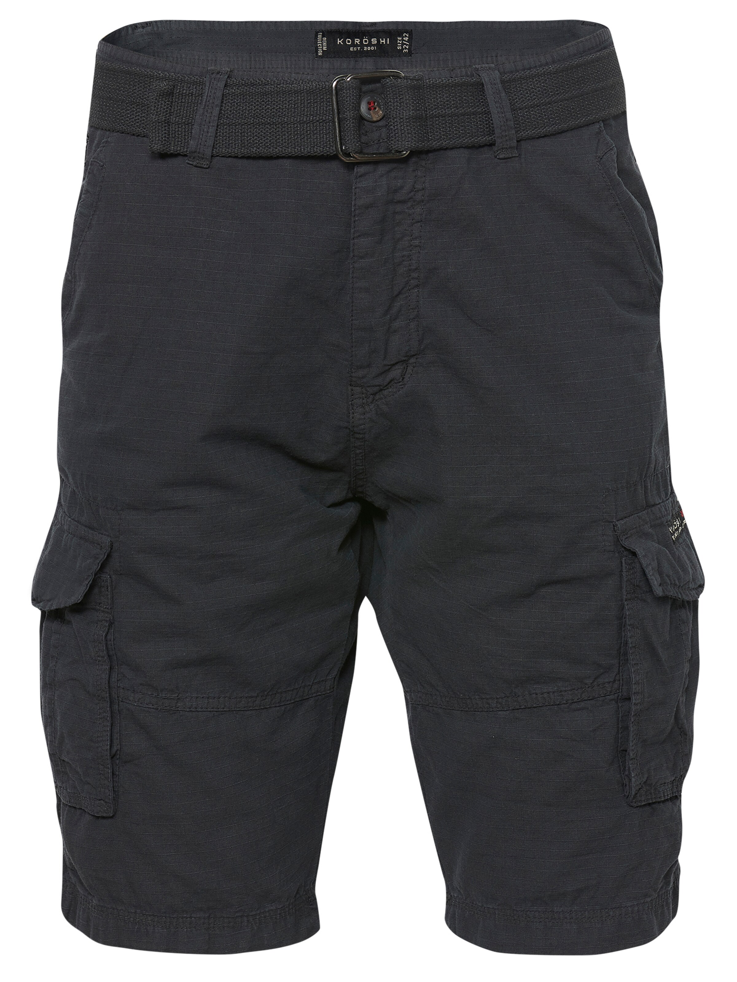 KOROSHI Regular Панталон в черно: отпред