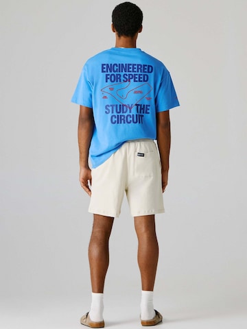 Red Bull Racing x Pepe Jeans Regular Trousers in Beige