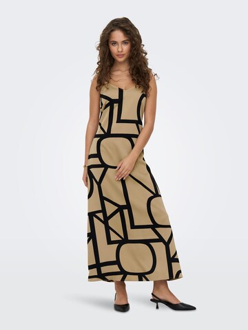 ONLY Dress 'Amelia' in Beige: front