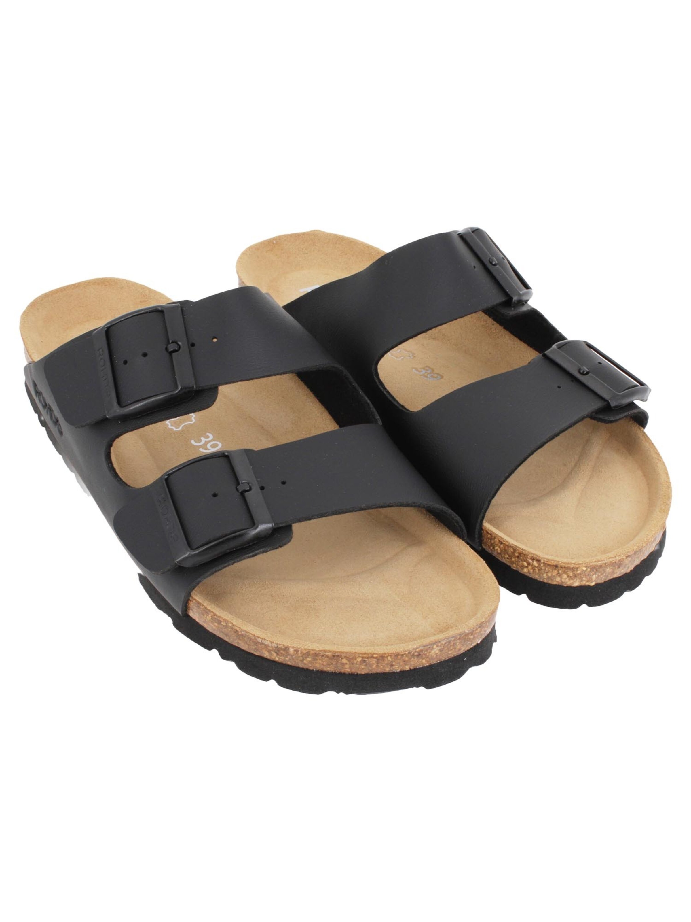 ROHDE Mules 'Alba' in Black