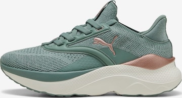 PUMA Running Shoes in Green: front