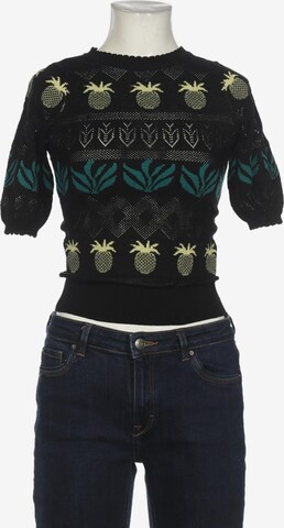 King Louie Sweater & Cardigan in XS in Black: front