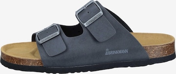 DR. BRINKMANN Mules 'Bonillo' in Grey: front