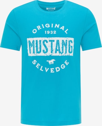 MUSTANG T-Shirt in Blau: front