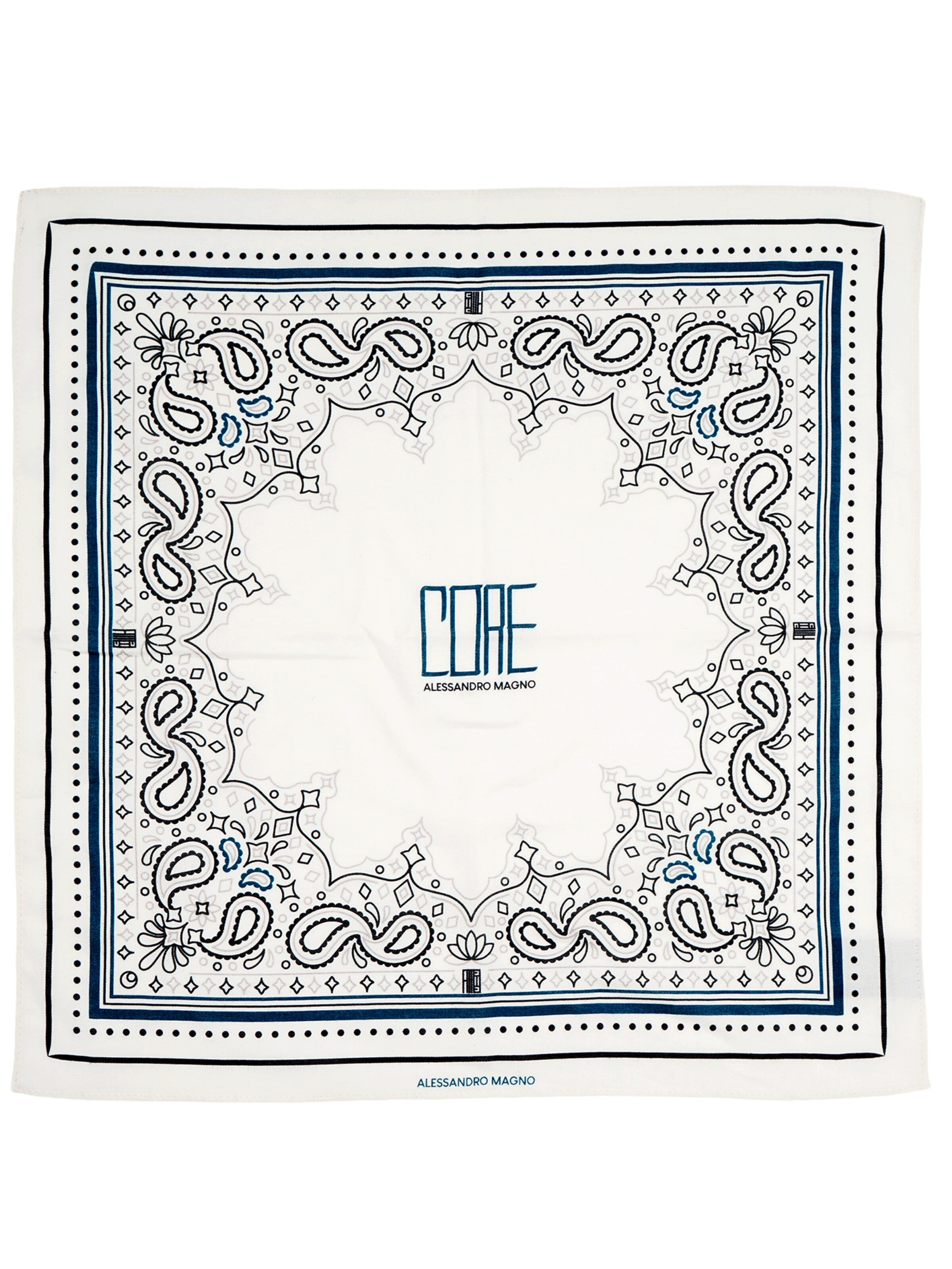 Alessandro Magno Bandana in Beige: front