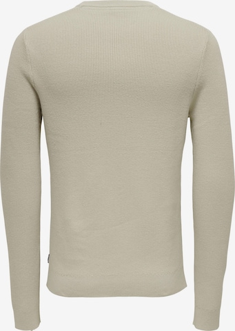 Only & Sons Pullover 'Phill' in Grau