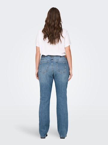 ONLY Carmakoma Flared Jeans 'Duru' in Blauw