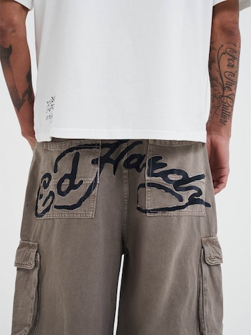Loosefit Jean Ed Hardy en beige