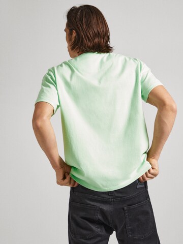 Pepe Jeans T-Shirt 'Cedric' in Grün