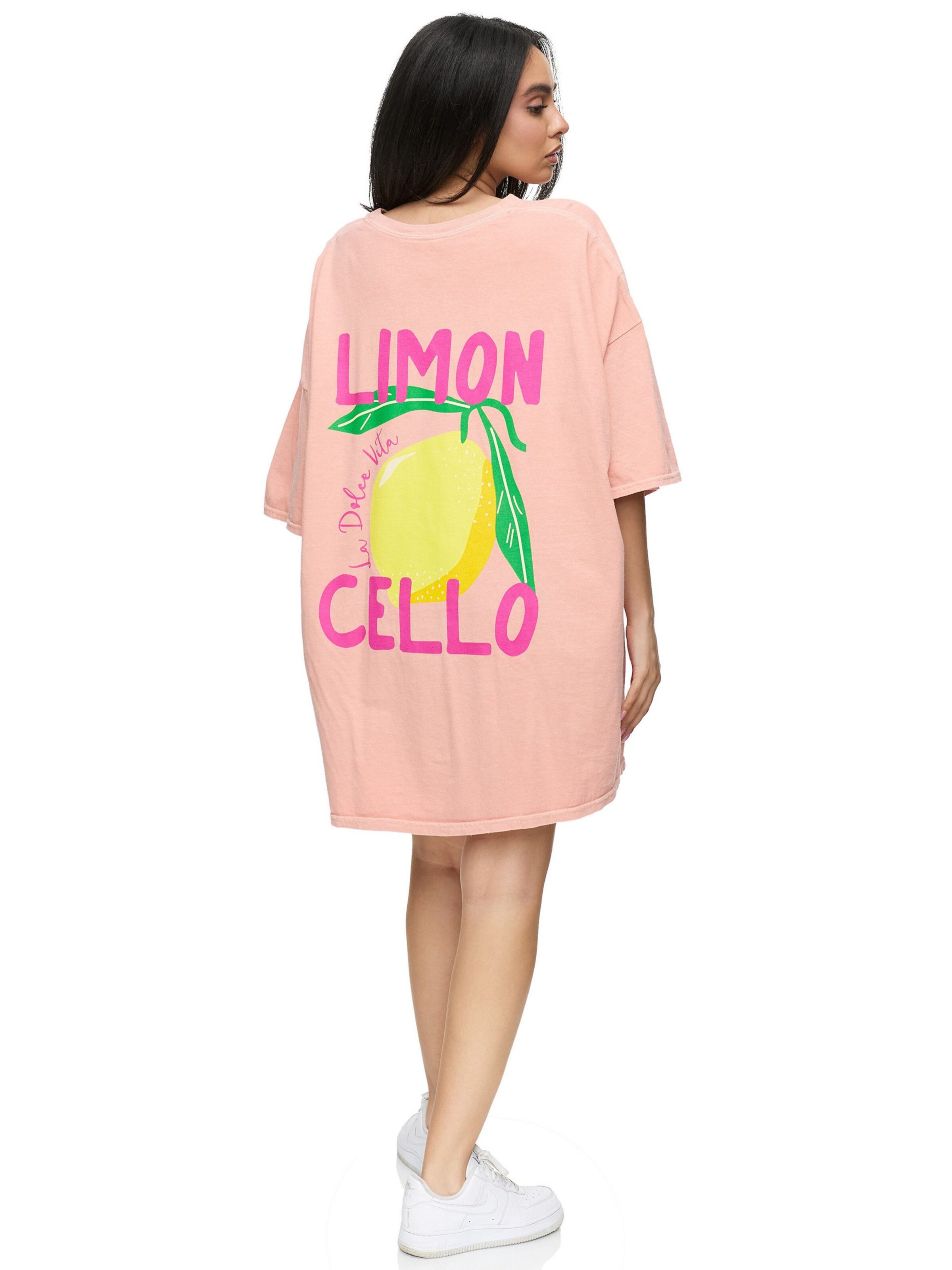Worldclassca Oversizeshirt 'Limon Cello'‌‌‌‌‌‌‌‌ in Orange: Vorderseite