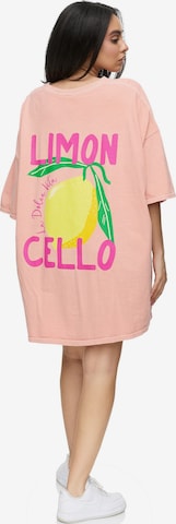 Worldclassca Oversizeshirt 'Limon Cello' in Orange: Vorderseite