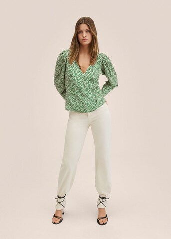 MANGO Blouse 'Carol' in Groen