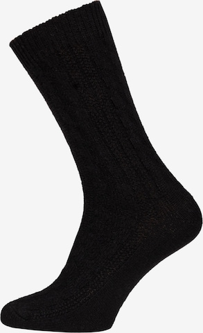 HomeOfSocks Socks 'HOS705' in Black: front