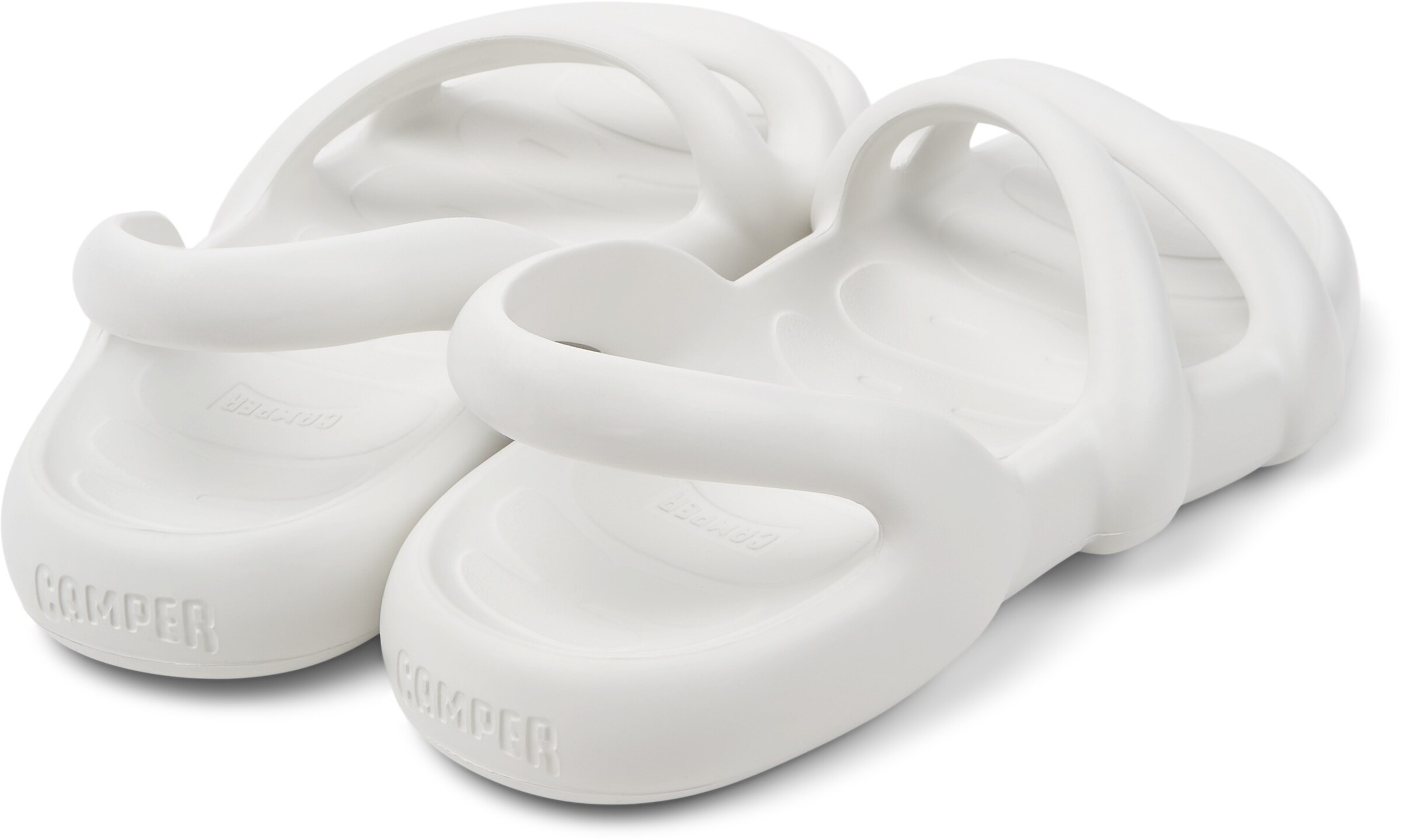 CAMPER Sandalen met riem 'Kobarah' in Wit