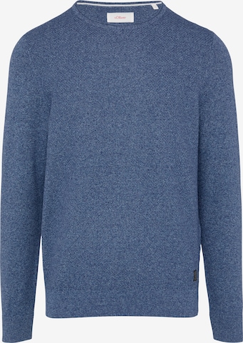 Pull-over s.Oliver en bleu : devant