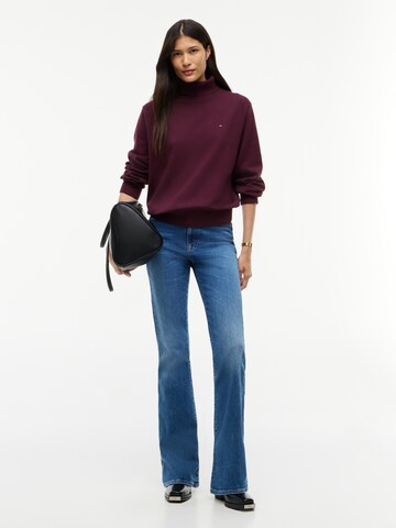 purpurinė Tommy Jeans Megztinis 'ESSENTIAL'