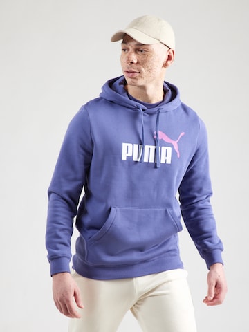 Felpa sportiva 'ESS 2 COLOR No. 1' di PUMA in blu: frontale