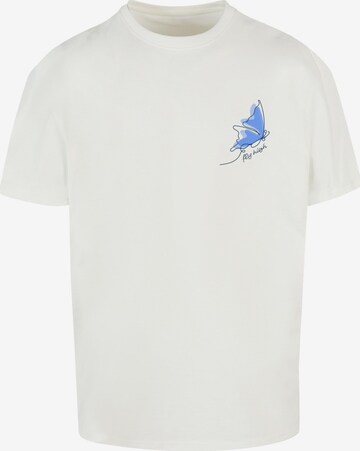 Merchcode Shirt 'Fly High' in Wit: voorkant