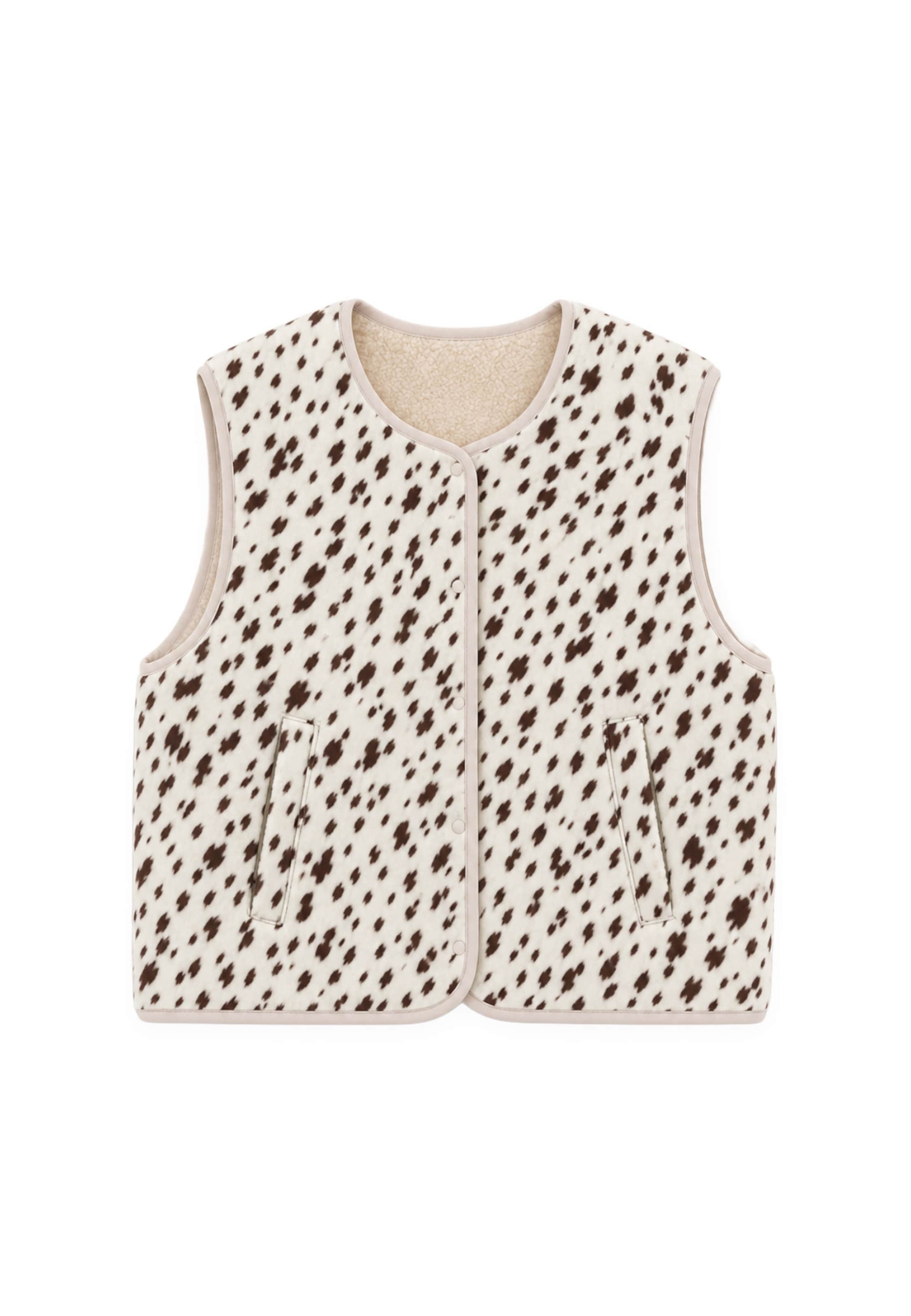 OH APRIL Vest 'Magnolia' in White