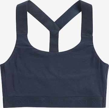 Soutien-gorge de sport Next en bleu : devant