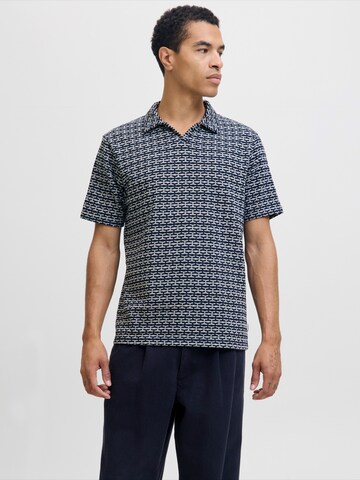 JACK & JONES Majica 'JPRBLAELI' | modra barva: sprednja stran