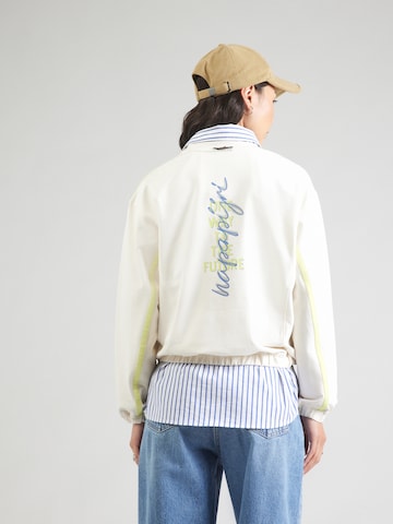Sweat-shirt 'KEITH' NAPAPIJRI en blanc