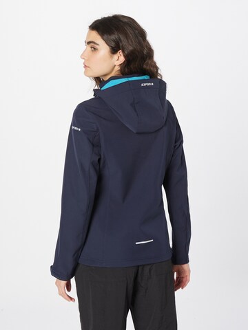 ICEPEAK - Casaco outdoor 'BRENHAM' em azul