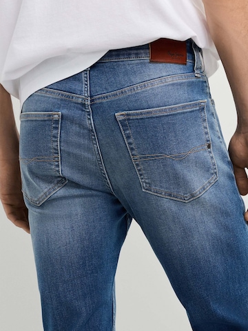 Coupe slim Jean Pepe Jeans en bleu
