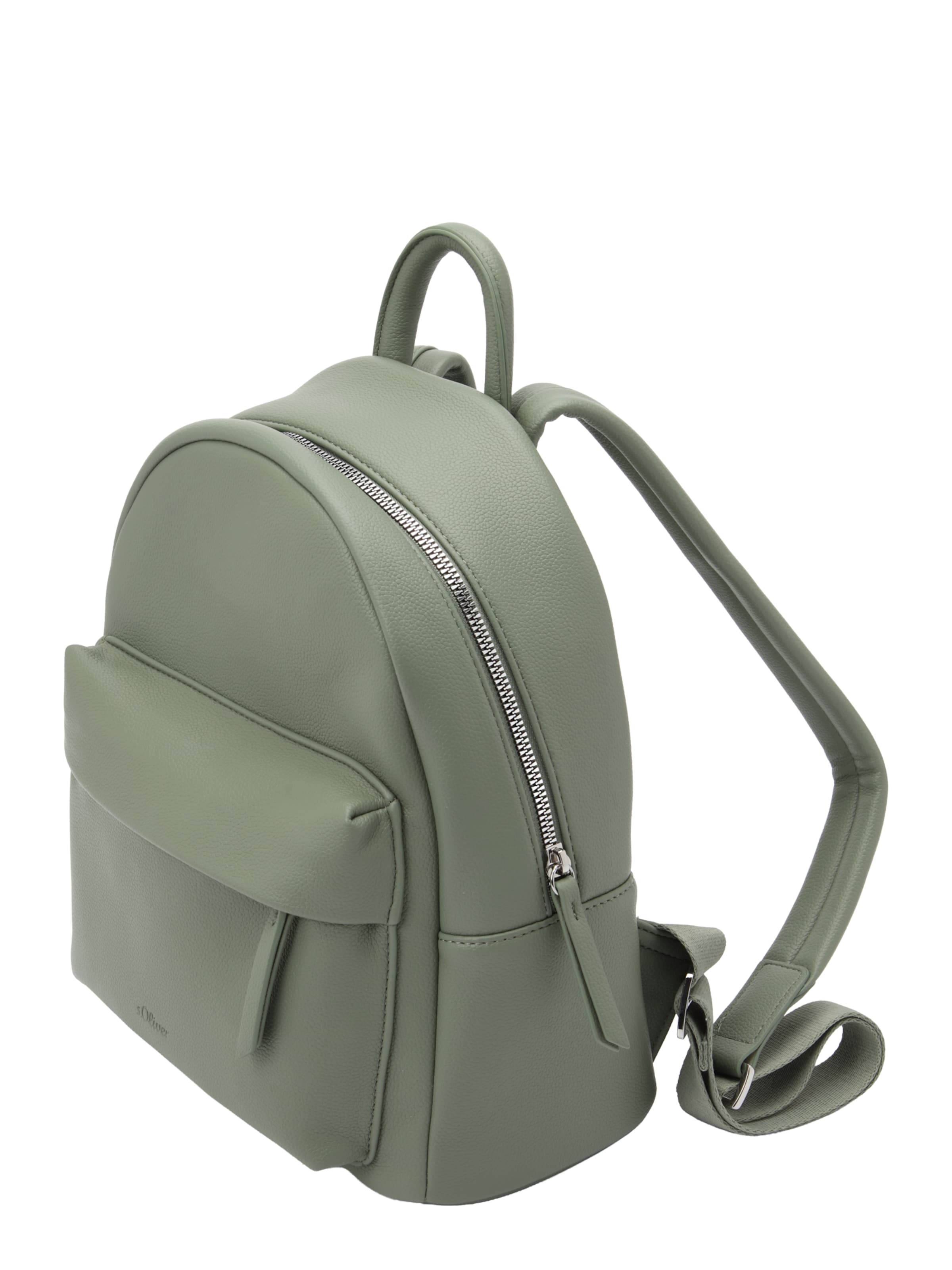 s.Oliver Рюкзак в Зеленый: сбоку
