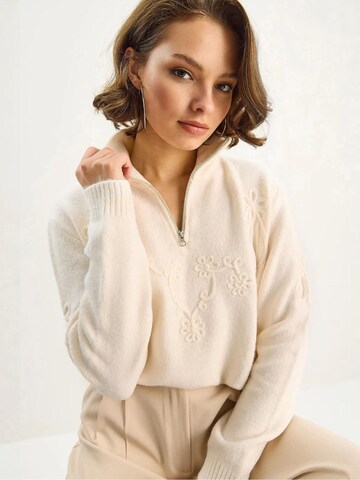 Pullover 'Pullover' di Bianco Lucci in beige