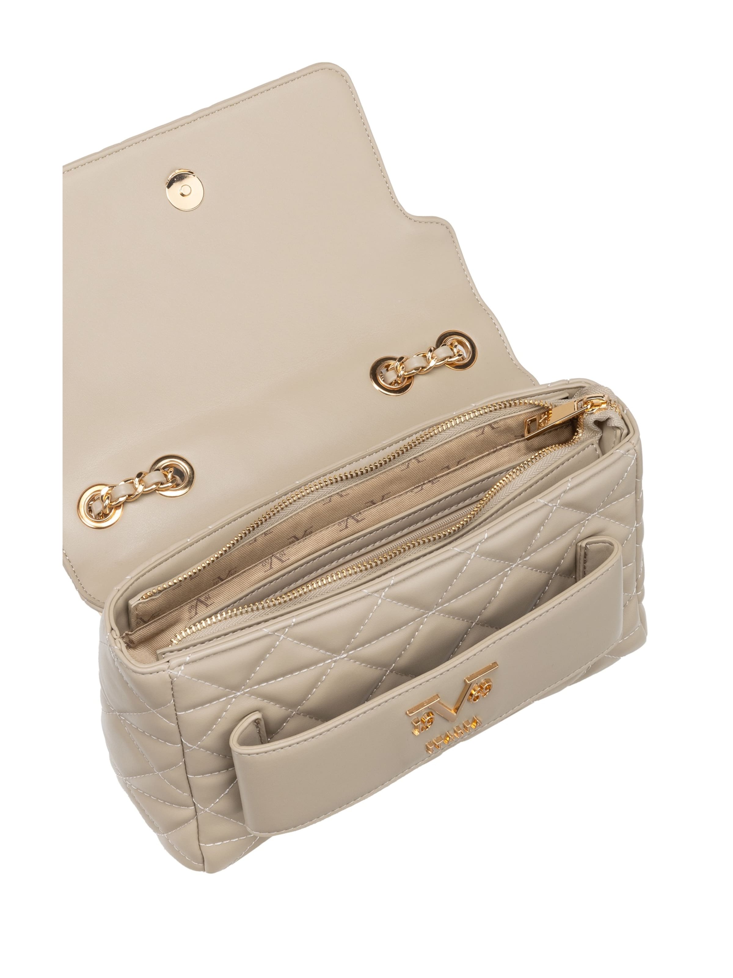 pelēks 19V69 ITALIA Pleca soma 'Gaia'