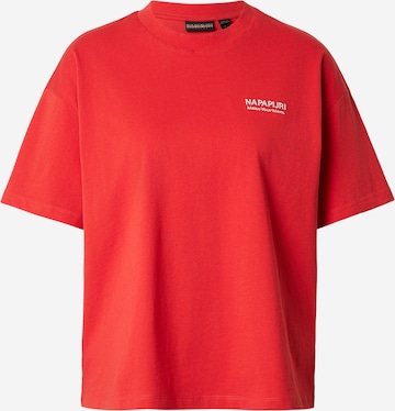 T-shirt 'Iliana' NAPAPIJRI en rouge : devant