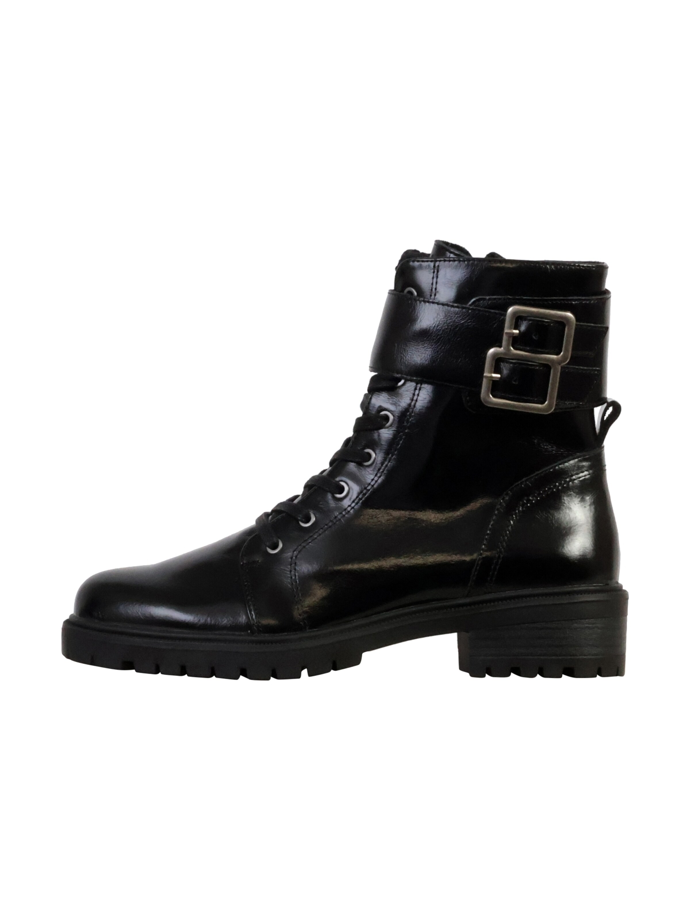 Bottines Emilie Karston en noir : devant