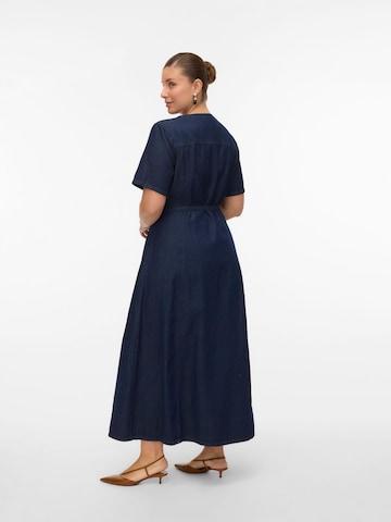Vero Moda Curve Kjole 'VMCJanina' i blå
