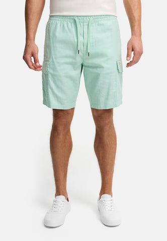 Regular Pantalon chino ' INCorry ' INDICODE JEANS en bleu : devant