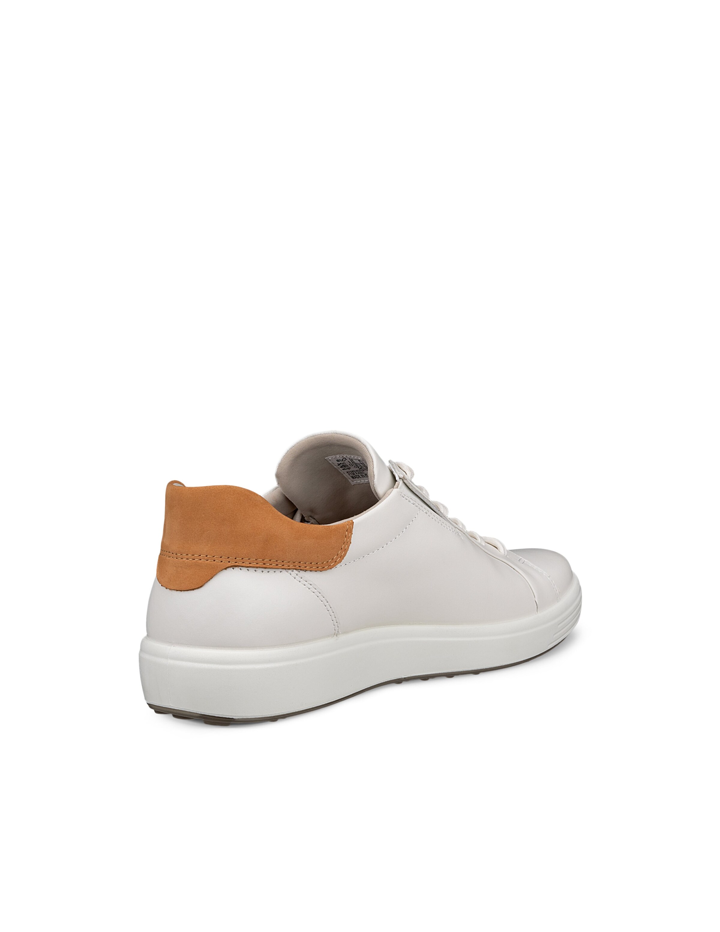 ECCO - Sapatilhas baixas 'Soft 7' em branco