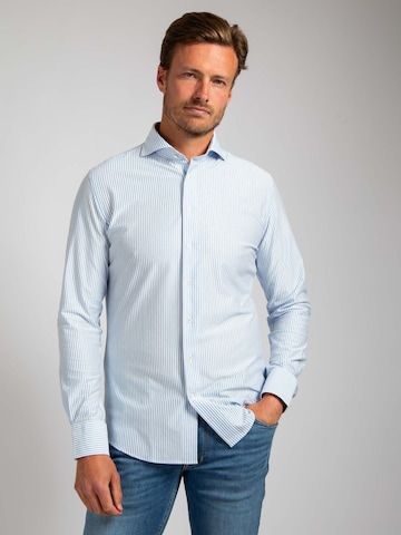 Profuomo Slim fit Overhemd 'Sky Blue' in Blauw: voorkant