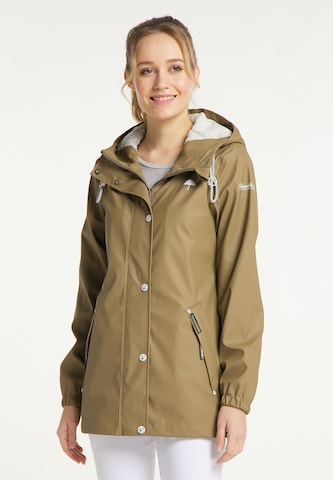 Schmuddelwedda Performance Jacket in Brown: front