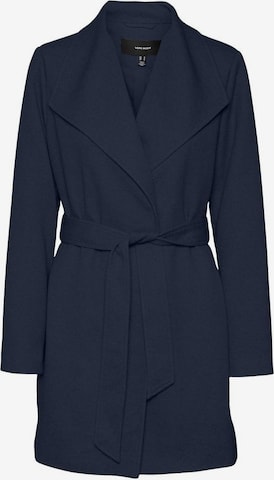 Vero Moda Curve Tussenmantel in Blauw: voorkant