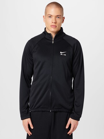 Nike Sportswear Sweatvest in Zwart: voorkant