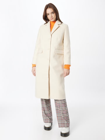 Manteau mi-saison 'Daphne' WEEKDAY en beige : devant