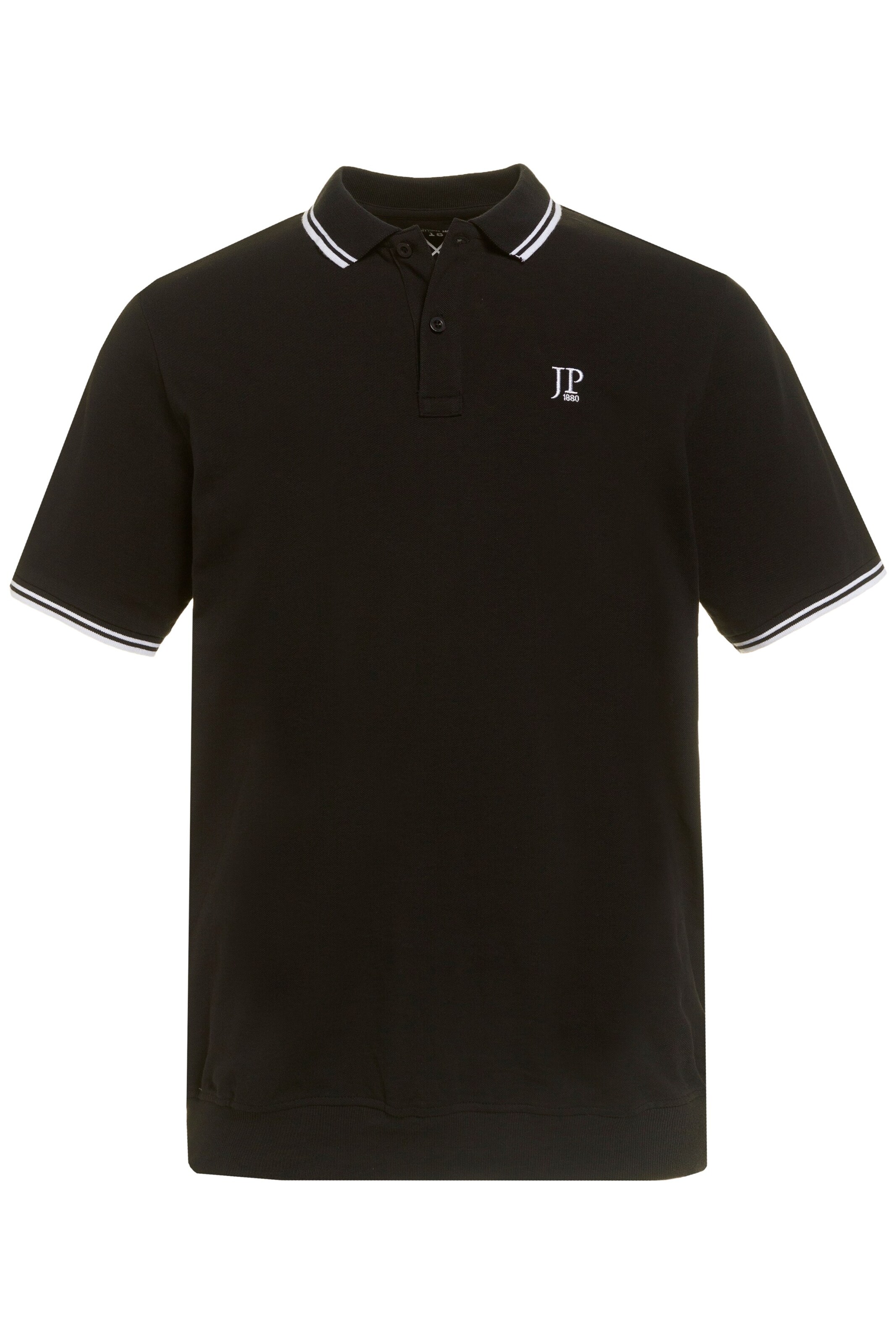 T-Shirt JP1880 en noir : devant