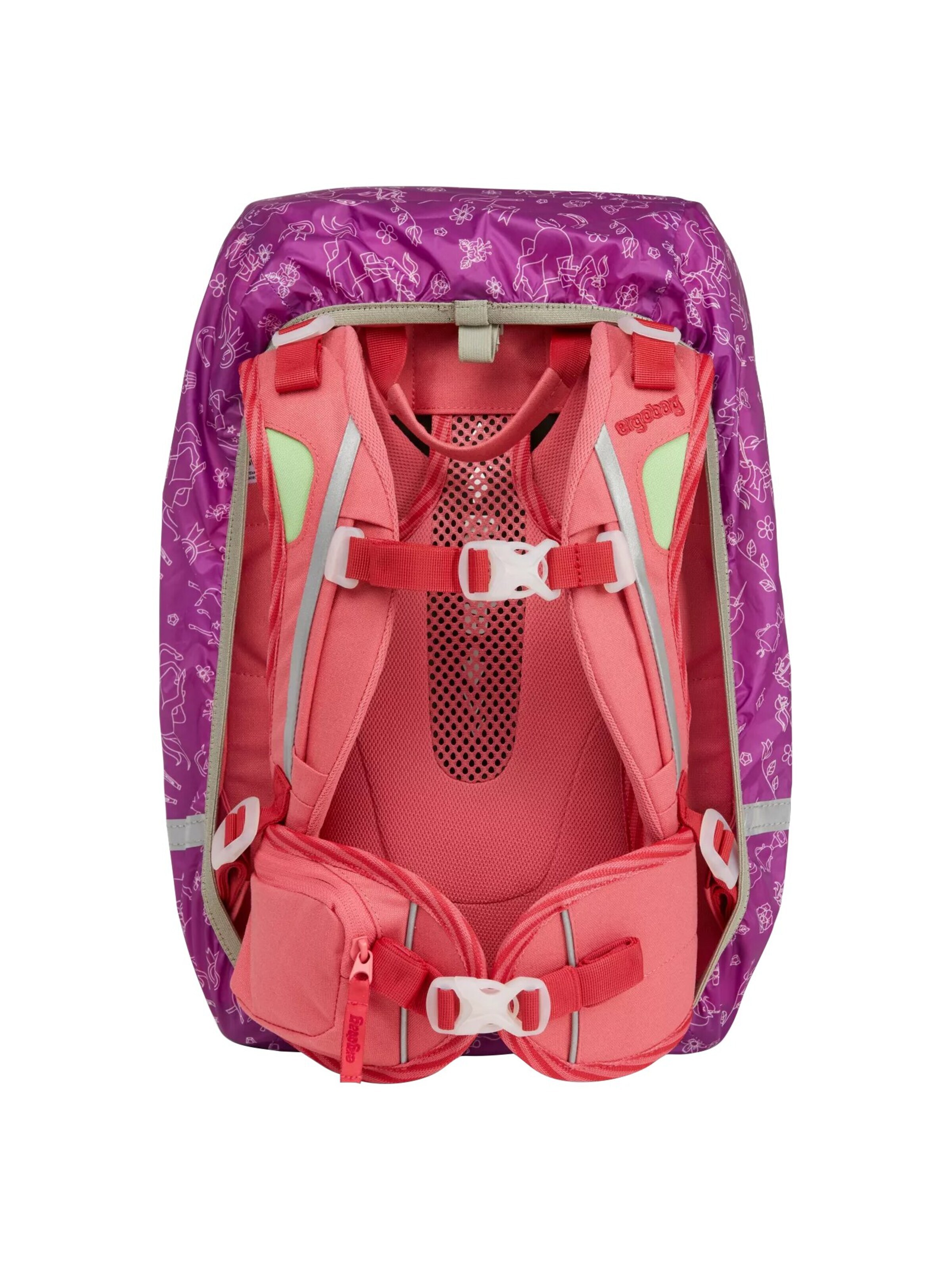 ergobag Backpack 'Regenschutz Regenschutz für Schulranzen' in Purple