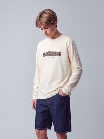 LMTD - Camiseta en beige: frente