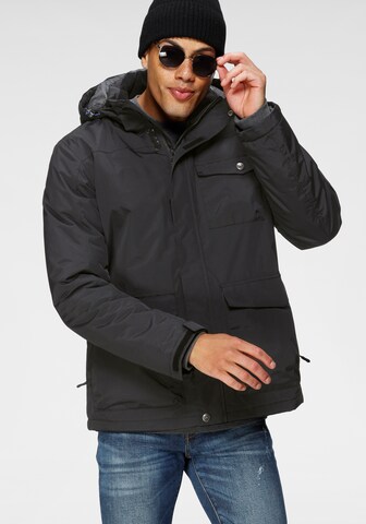 POLARINO Performance Jacket in Grey: front