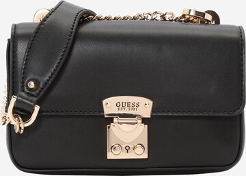 GUESS - Mala de ombro 'ELIETTE' em preto: frente