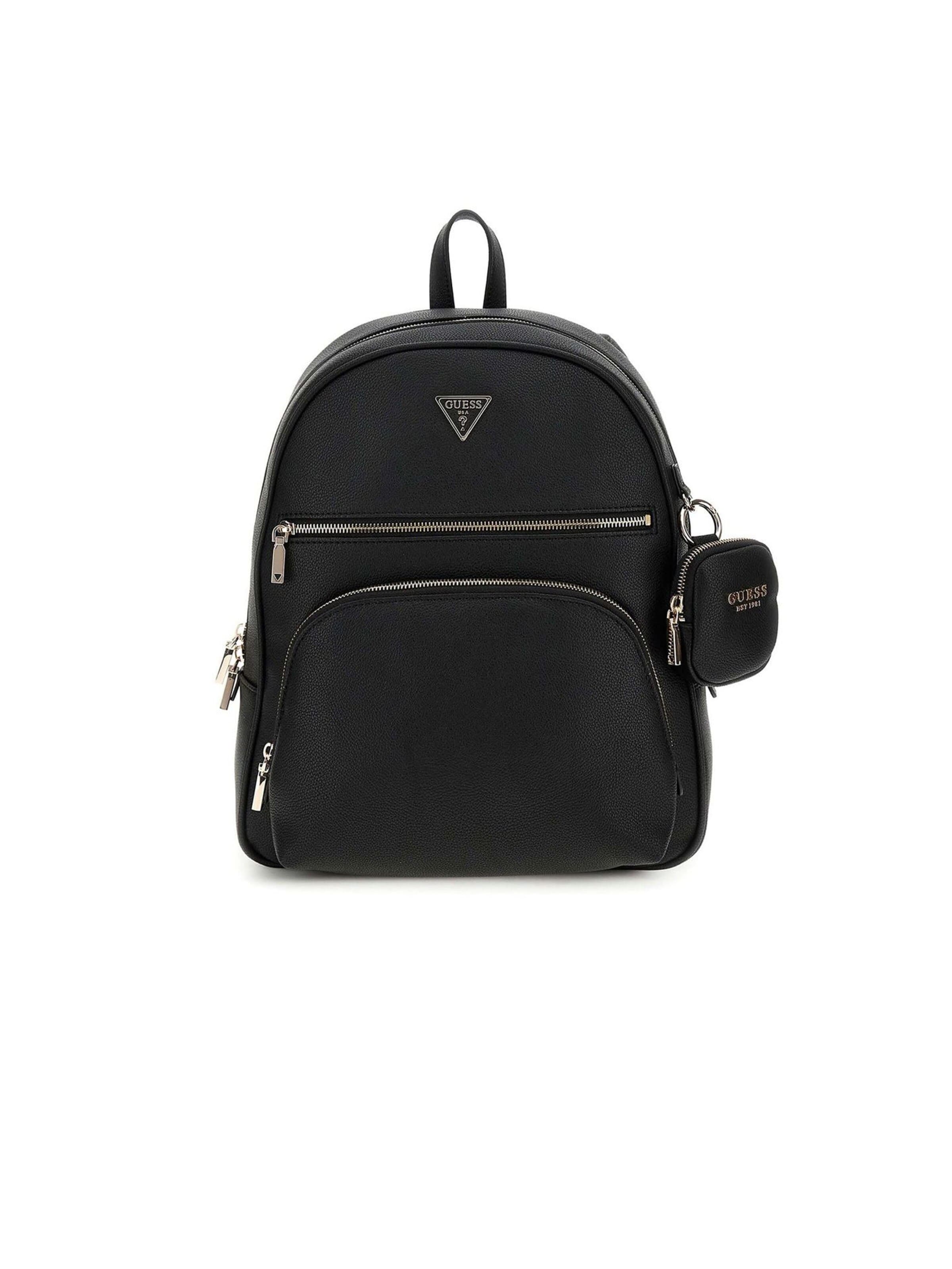 GUESS Rucksack 'Power Play Ii Lrg Tech Bckpck'‌‌ in Schwarz: Vorderseite