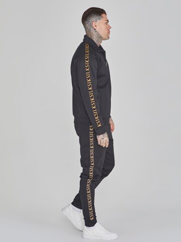 SikSilk Sweatjacke in Schwarz